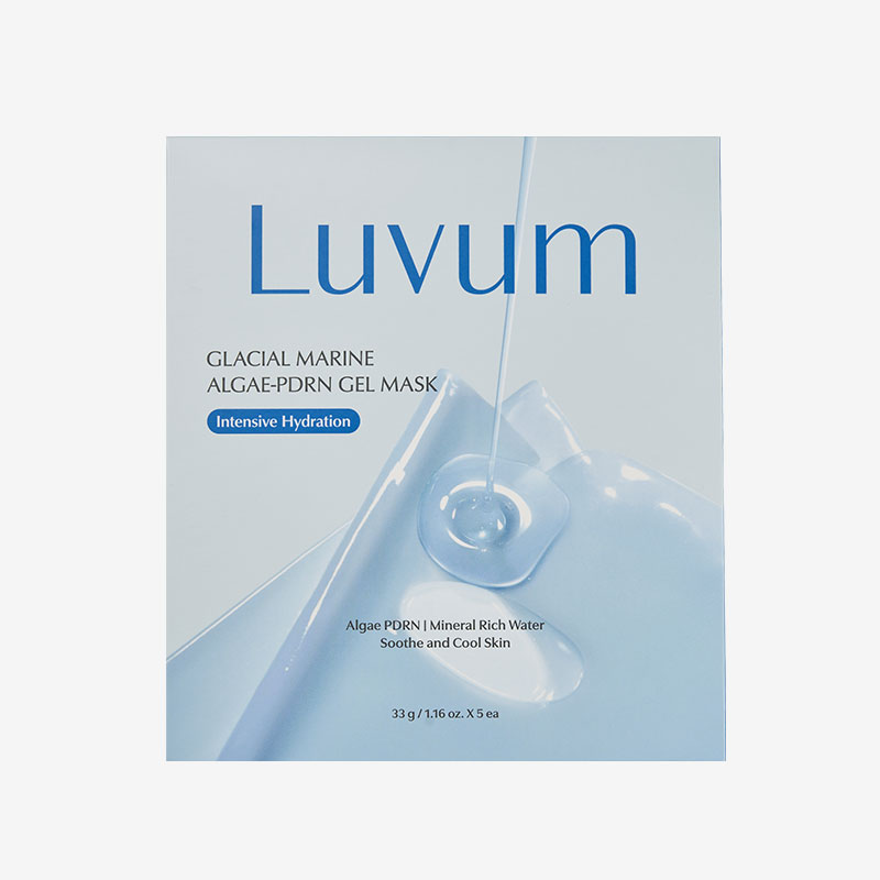 <b>LUVUM </b>Â Glacial Marine Algae-PDRN Gel Mask BoxÂ