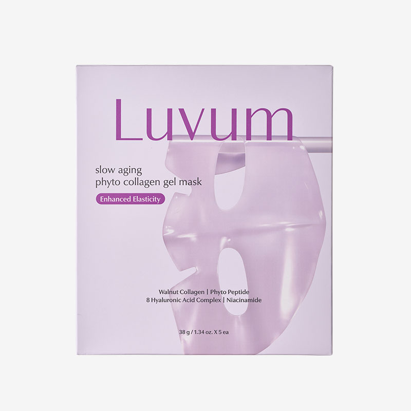 <b>LUVUM </b>Â Slow Aging Phyto Collagen Gel Mask BoxÂ